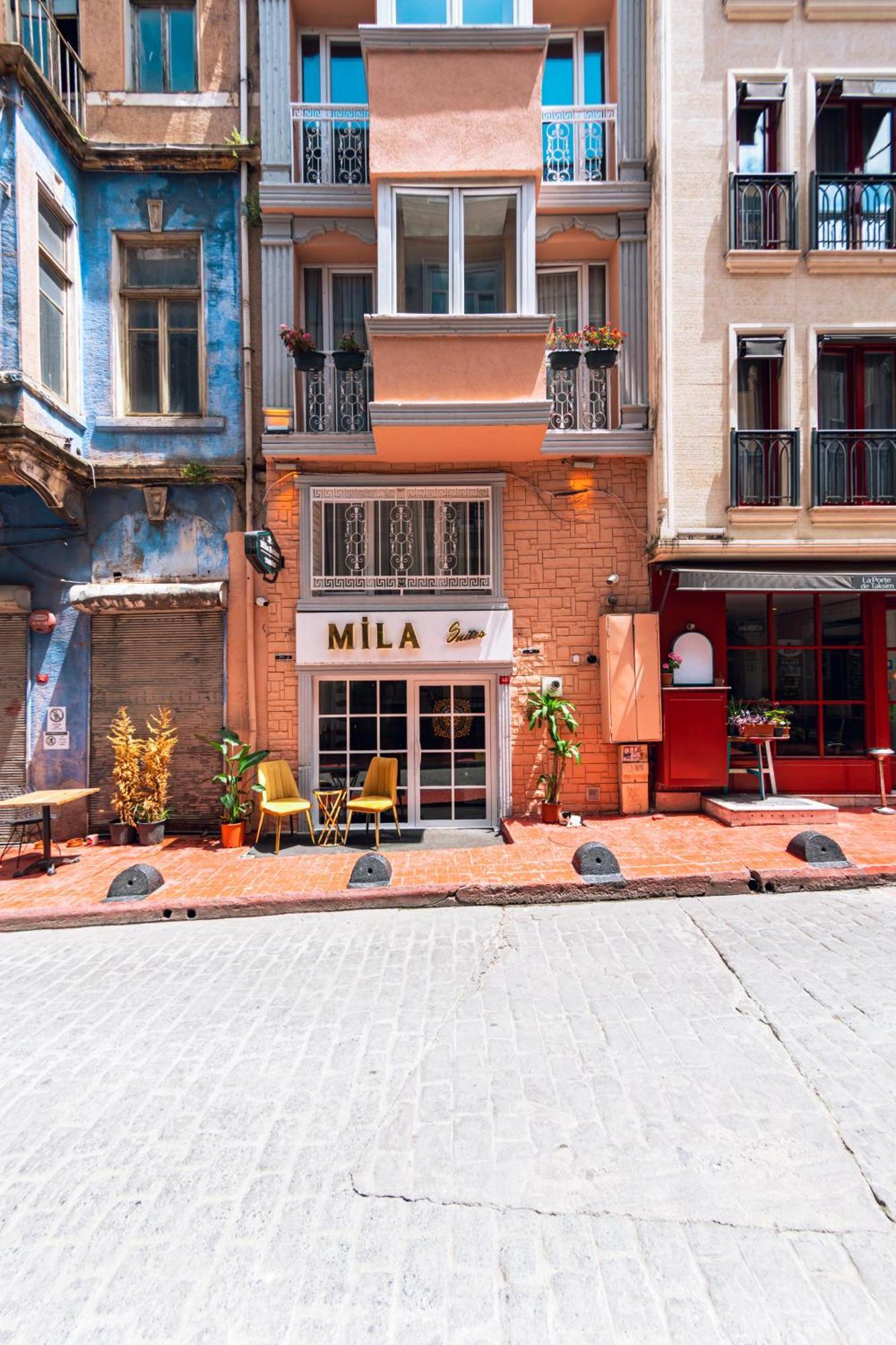 Mila Suites Taksim Estambul Exterior foto